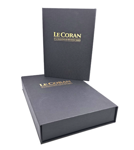 Coffret Le Coran et la traduction des sens en français - Éditions Tawbah