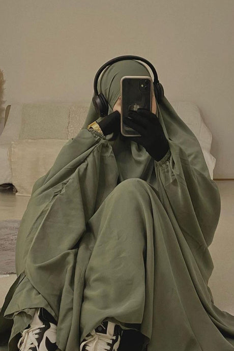 Big jilbab 2 pièces "JUPE" umm hafsa