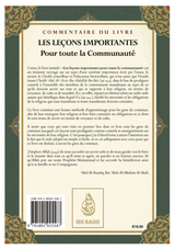 Commentaire Du Livre Les Leçons Importantes Pour Toute La Communauté, D'Ibn Baz, Commenté Par Abd Ar-Razzaq Al-BADR - IBN BADIS