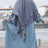 Abaya manche ballon Umm Hafsa
