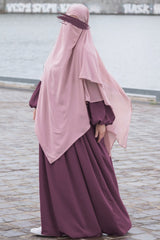 Abaya manche ballon Umm Hafsa