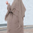 Abaya manche ballon Umm Hafsa