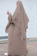 Abaya manche ballon Umm Hafsa
