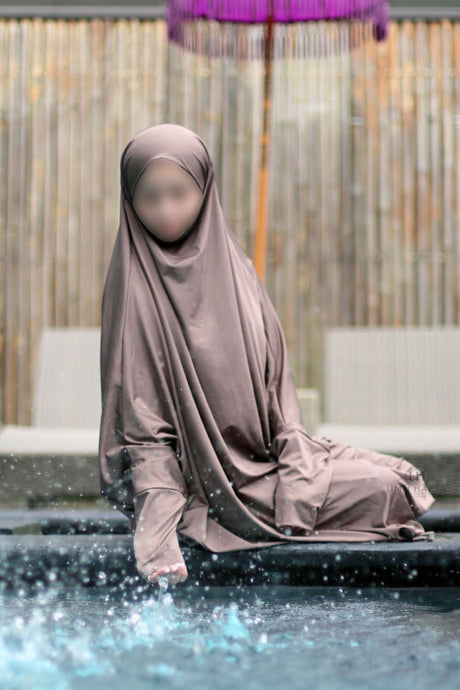 Jilbab de bain 2 pieces Umm Hafsa