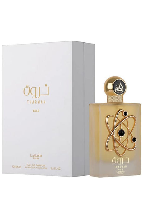 Eau de Parfum Tharwah Gold 100mL - Lattafa Perfumes Dubaï