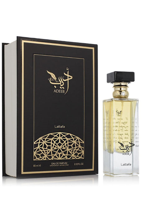 Eau de Parfum Adeeb Lattafa 80mL - Lattafa Perfumes Dubaï