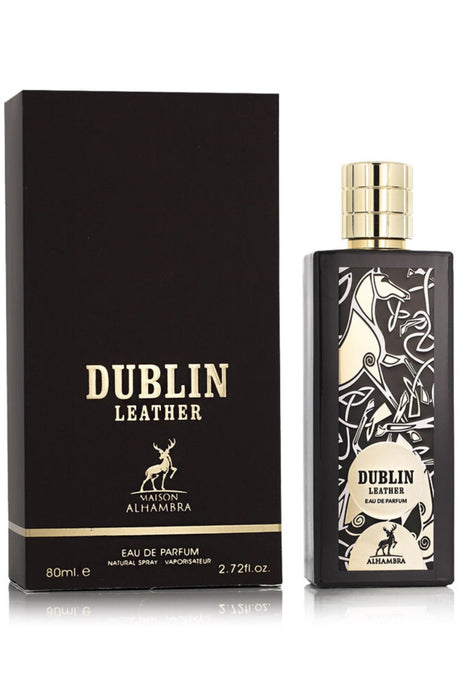 Eau de Parfum Dublin Leather 80mL - Maison Alhambra Perfumes Dubaï