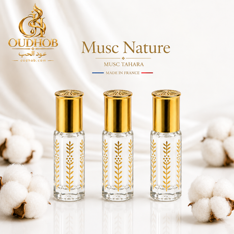 Musc Tahara Nature – Fiole 3 ml – OudHob® | عود الحب