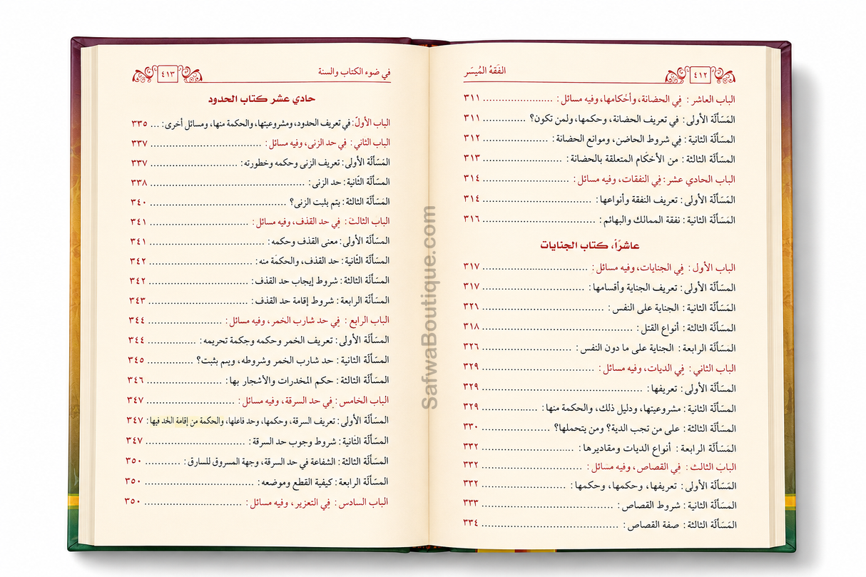 Al-Fiqh al-Muyassar fī Ḍaw' al-Kitāb wa as-Sunnah - الفقه الميسر في ضوء الكتاب والسنة