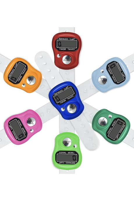 Compteur de doigt LCD, Tasbih sous forme de bague chapelet électronique