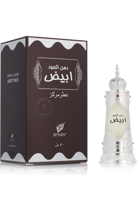 Huile de parfum Dehn al Oudh Abiyad 20mL - Afnan Perfumes