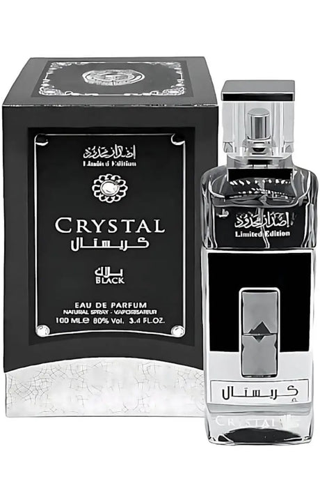 Ard Al Zaafaran Eau de Parfum Crystal Black Limited Edition 100mL - Ard Al Zaafaran Dubaï
