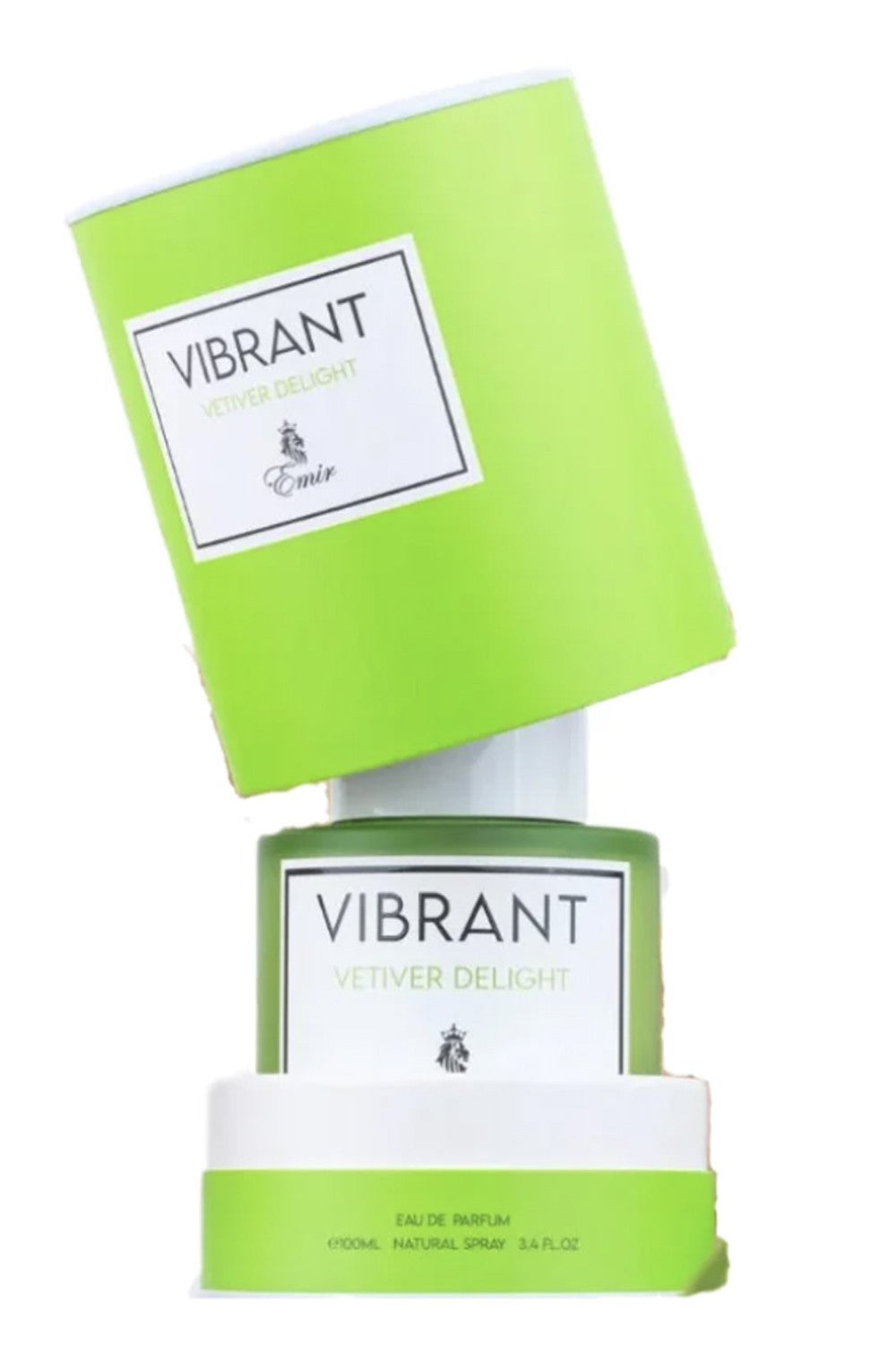 Vibrant Vetiver Delight Perfume Water 100mL - Emir Paris Corner