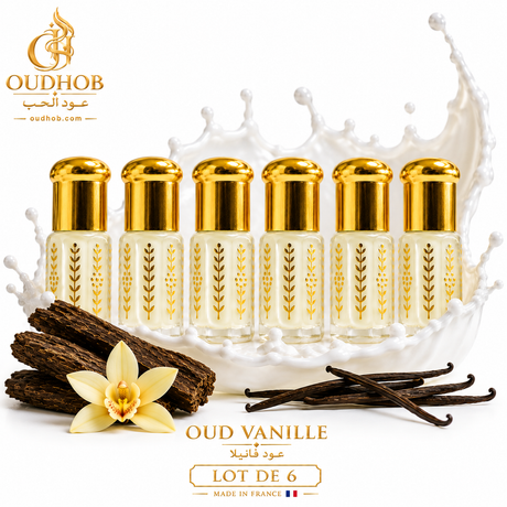 Musc Tahara Oud Vanille – Musc Intime Sans Alcool 3 ml – OudHob | عود الحب