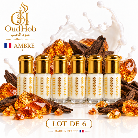 Musc Tahara Ambre – Musc Intime Sans Alcool 3 ml - Fabriqué en France – OudHob | عود الحب