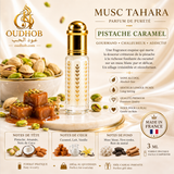 Musc Tahara Pistaasi Karamelli – Alkoholiton Intiimimyski 3 ml – OudHob | عود الحب
