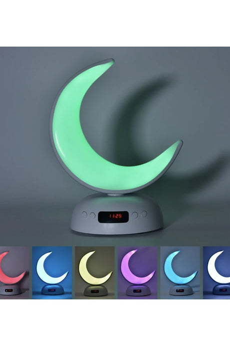 Veilleuse Coranique Lampe Lunaire SQ902 avec haut-parleur Coran Bluetooth connecte Android et iOS - Equantu SQ902