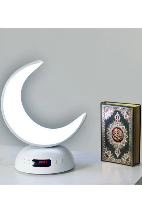 Veilleuse Coranique Lampe Lunaire SQ902 avec haut-parleur Coran Bluetooth connecte Android et iOS - Equantu SQ902