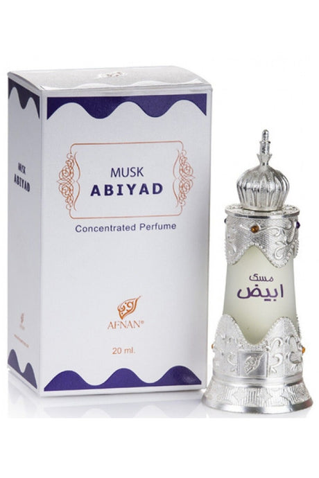 Huile de parfum Musk Abiyad 20ml Bait Al Bakhoor - Afnan Perfumes