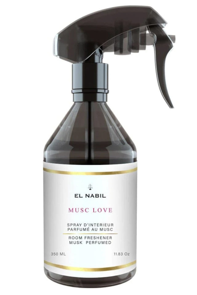 Spray d’Intérieur, Room Freshener Musc Love 350mL - El Nabil