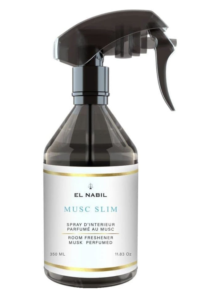 Spray d’Intérieur, Room Freshener Musc Slim 350mL - El Nabil