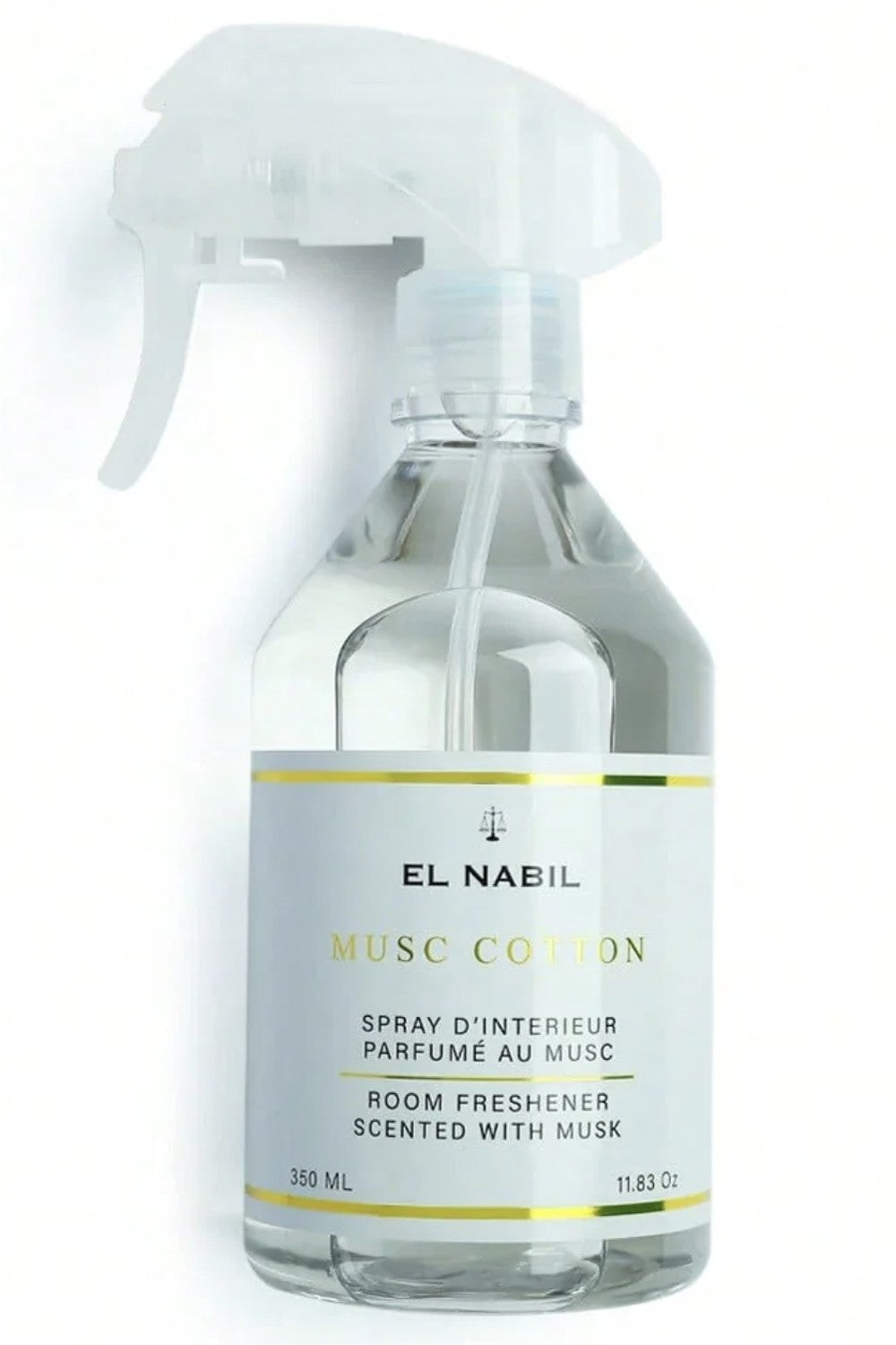 Spray d’Intérieur, Room Freshener Musc Cotton 350mL - El Nabil