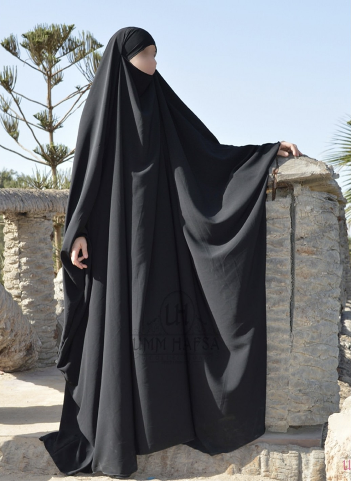 Big jilbab Saoudien Umm Hafsa