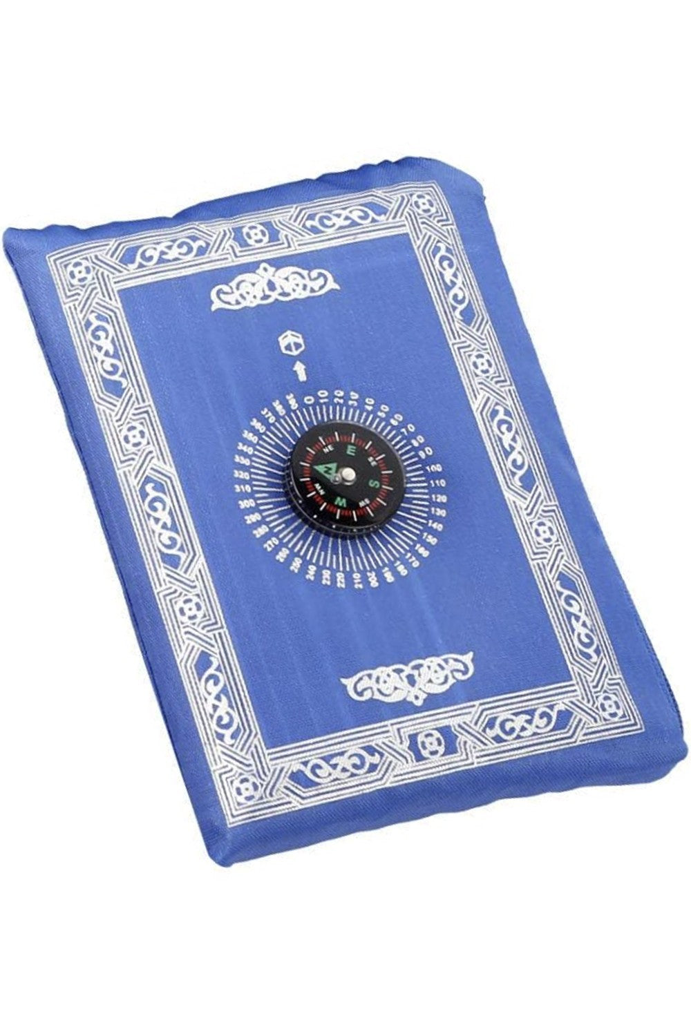 Tapis de prière de poche avec boussole, Sajada de voyage