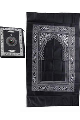 Tapis de prière de poche avec boussole, Sajada de voyage