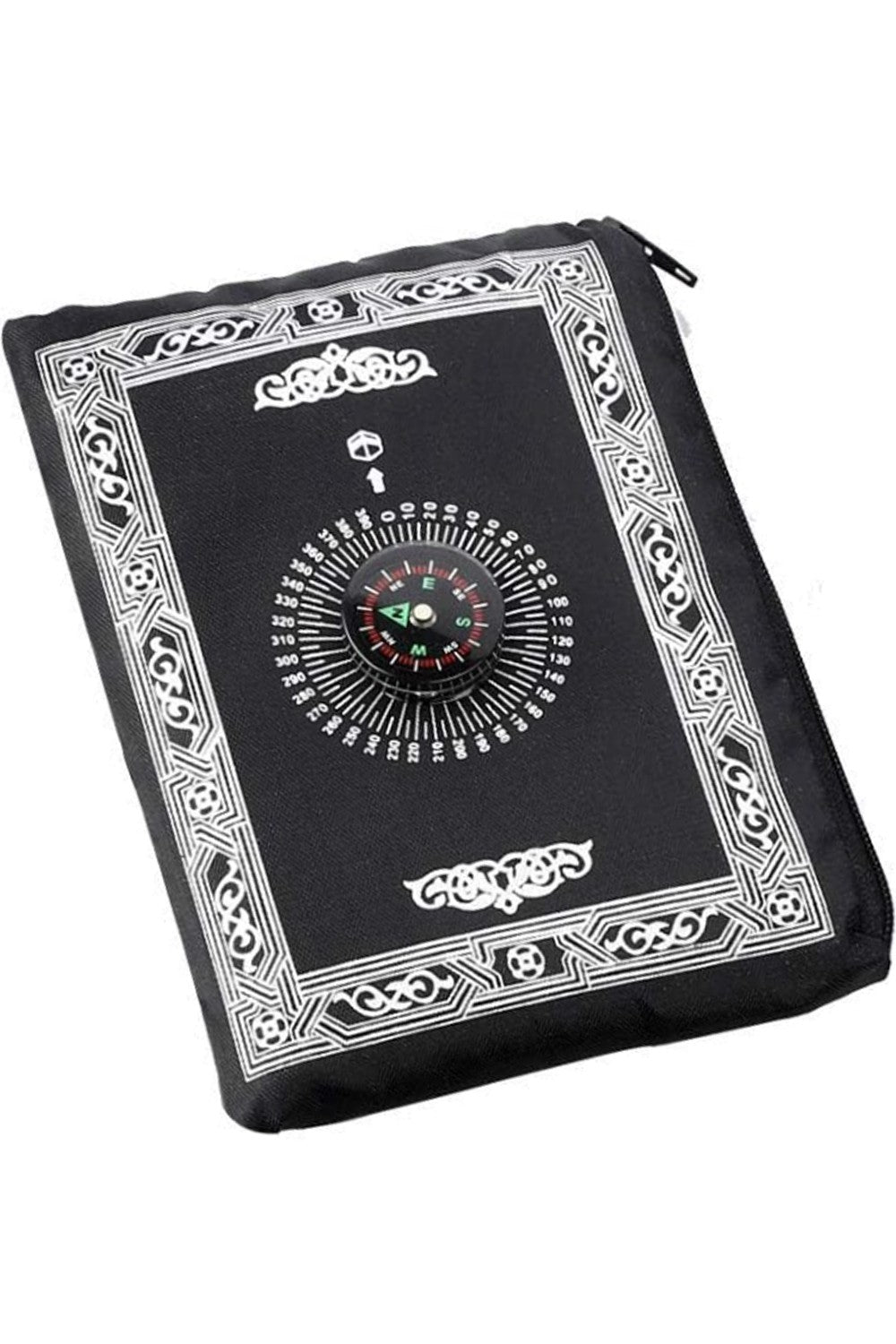 Tapis de prière de poche avec boussole, Sajada de voyage