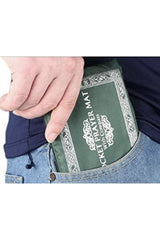 Tapis de prière de poche avec boussole, Sajada de voyage