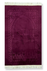 Coffret Cadeau Musulman – Tapis de Prière Velours & Chapelet (Tasbih) Élégant