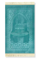 Coffret Cadeau Musulman – Tapis de Prière Velours & Chapelet (Tasbih) Élégant