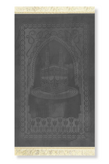 Coffret Cadeau Musulman – Tapis de Prière Velours & Chapelet (Tasbih) Élégant