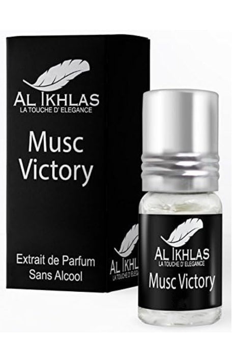 Musc Victory 5mL - Extrait de Parfum Sans Alcool - Al Ikhlas