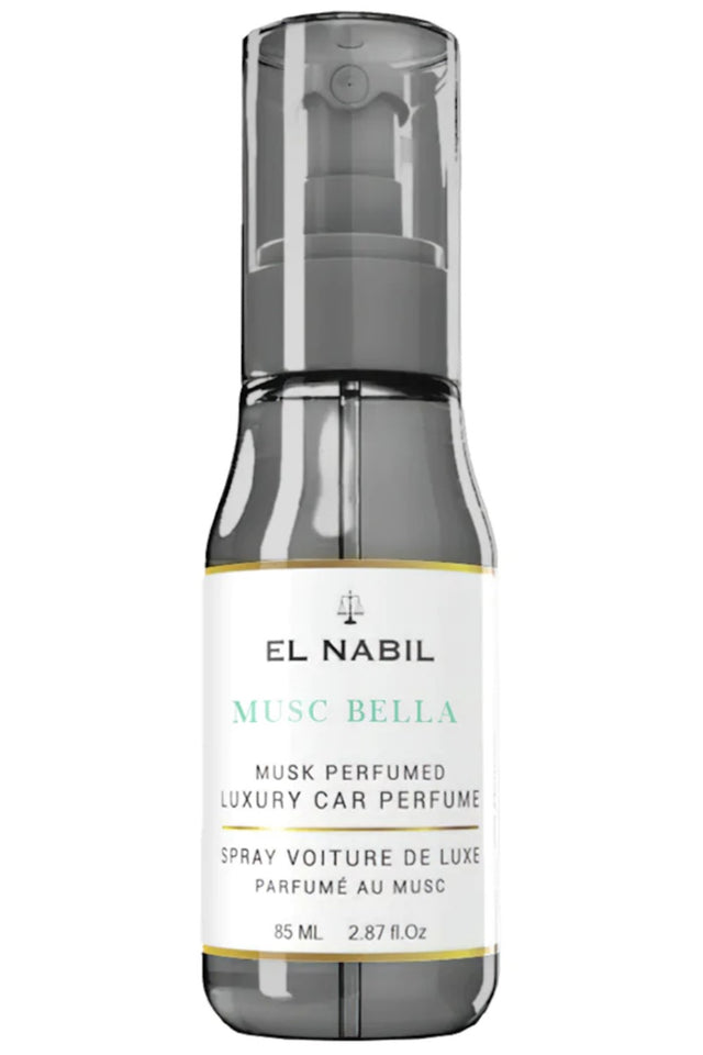 Spray voiture de luxe Musc Bella 85ml - El Nabil