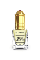 Musc Velvet El nabil 5mL - Extrait de Parfum Sans Alcool - EL NABIL
