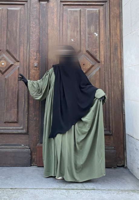 Abaya Russia Manches bouffantes - Dar Al Iman