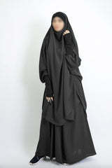 Jilbab Makkah 2 Pièces – Élégance et Légèreté | Moultazimoun