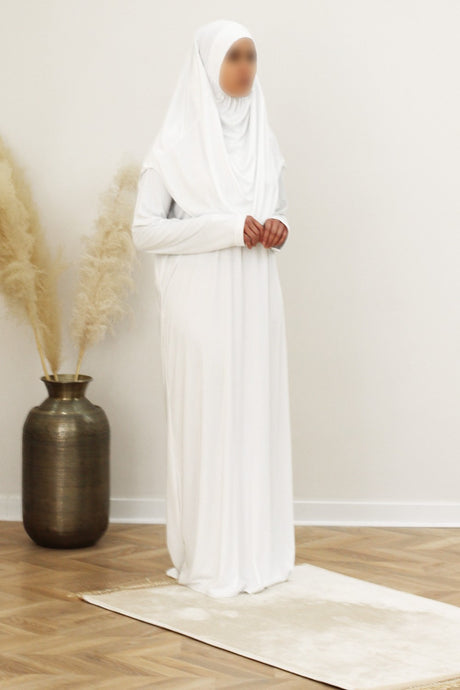 Robe de prière Hijab intégré