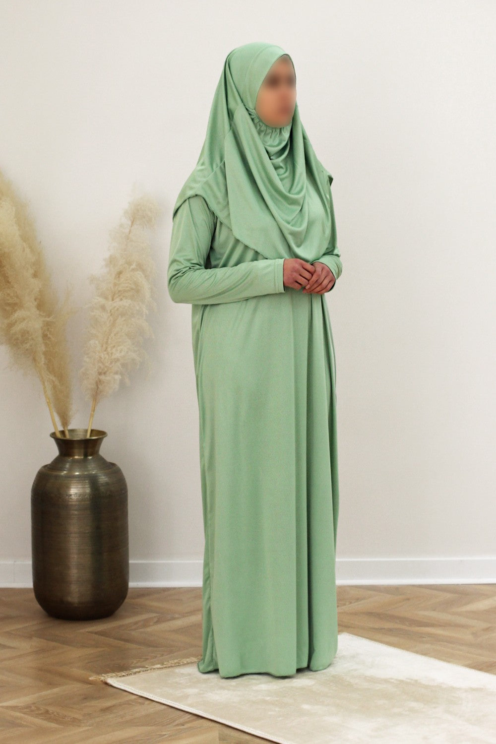 Robe de prière Hijab intégré