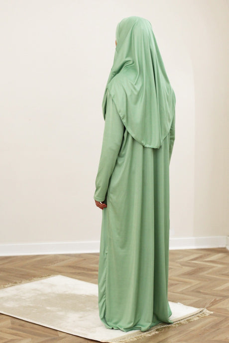 Robe de prière Hijab intégré