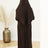 Robe de prière Hijab intégré