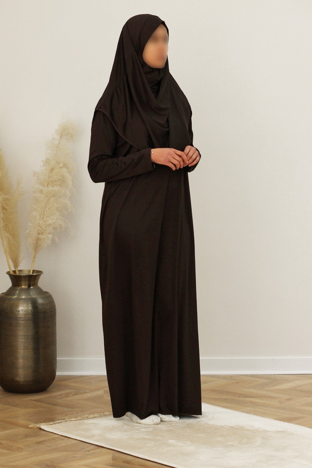 Robe de prière Hijab intégré