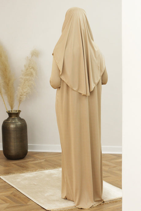 Robe de prière Hijab intégré