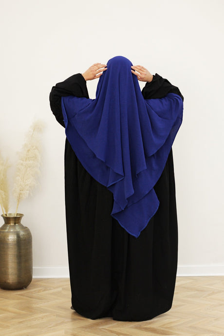 Khimar Jazz 2 voiles - Safwa Collection