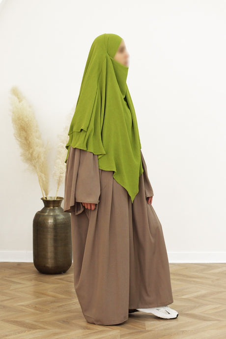 Khimar Jazz 2 voiles - Safwa Collection