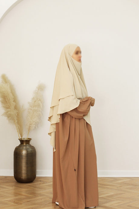 Khimar Jazz 2 voiles - Safwa Collection