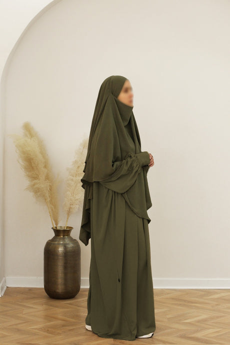 Khimar Jazz 2 voiles - Safwa Collection