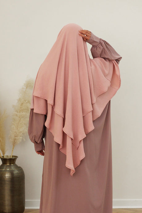 Khimar Jazz 2 voiles - Safwa Collection